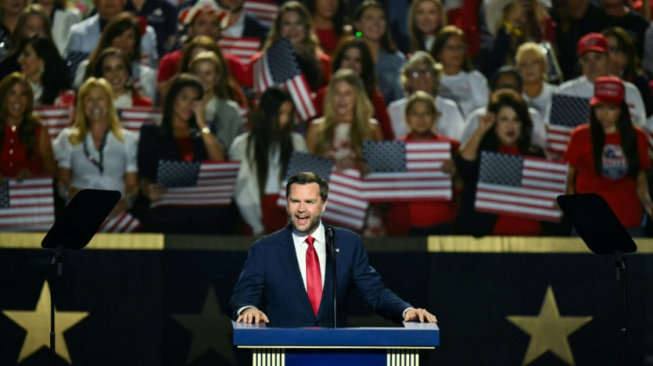 Vance assails Democratic 'hate' in fiery US midterm pitch