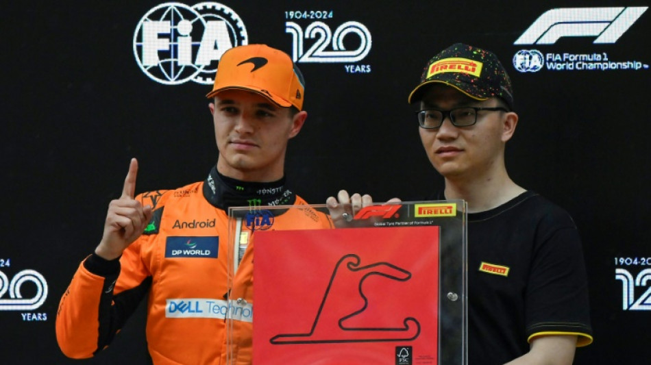 Norris logra la 'pole' esprint bajo la lluvia de Shangh&aacute;i, Alonso saldr&aacute; tercero