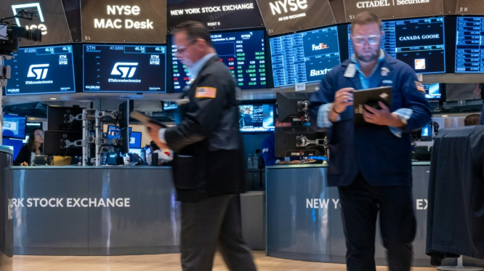 La Bourse de New York en l&eacute;g&egrave;re hausse, tente un rebond technique