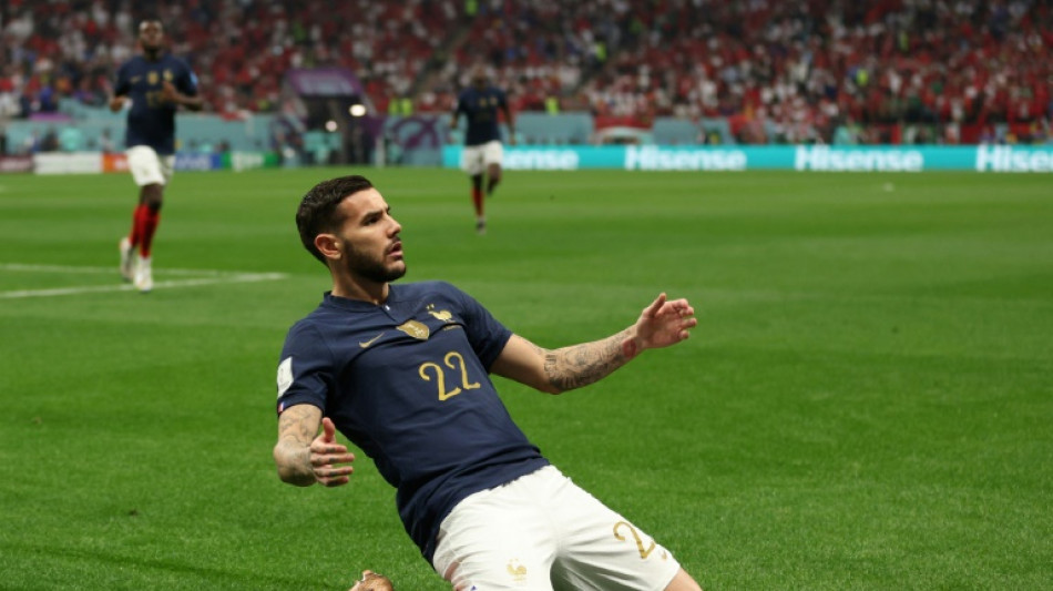 Mondial: Th&eacute;o Hernandez, l'inattendu guerrier des Bleus