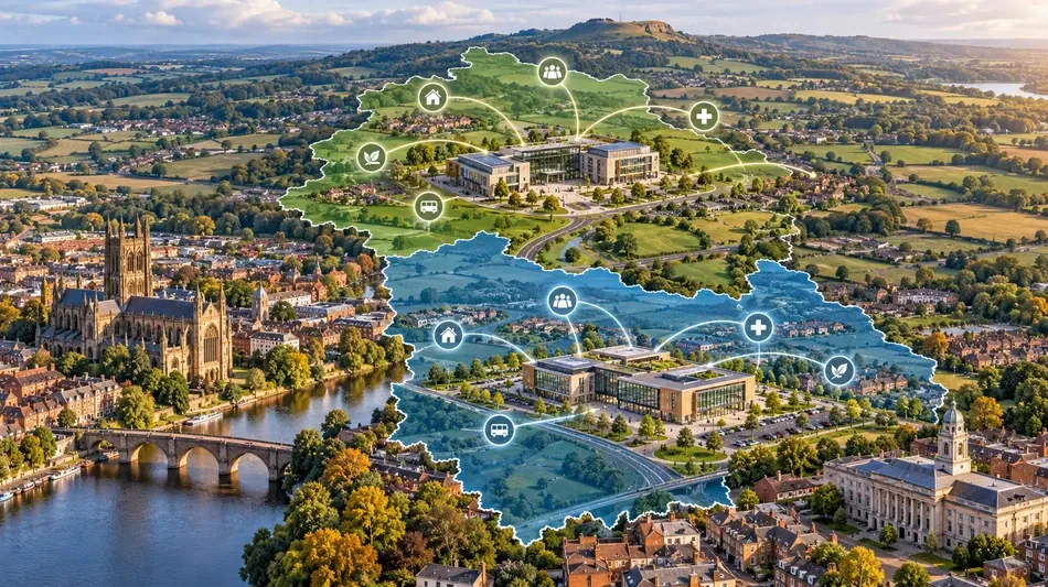 Worcestershire leaders back renewed two-unitary council reorganisation