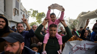 Lemas contra Hamás durante una manifestación de varios cientos de personas en Gaza