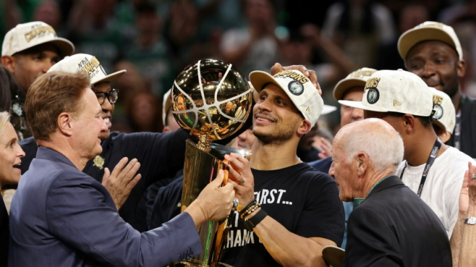 Finale NBA: triomphe de "Pep" Mazzulla, coach de Boston sacr&eacute; &agrave; 35 ans