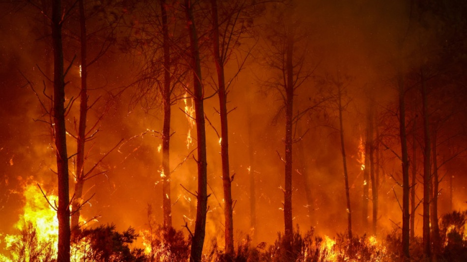 Grande inc&ecirc;ndio na Fran&ccedil;a d&aacute; uma tr&eacute;gua antes de nova onda de calor
