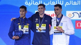 Hugo Gonz&aacute;lez da una plata a Espa&ntilde;a en los 100 metros espalda de los Mundiales de Doha