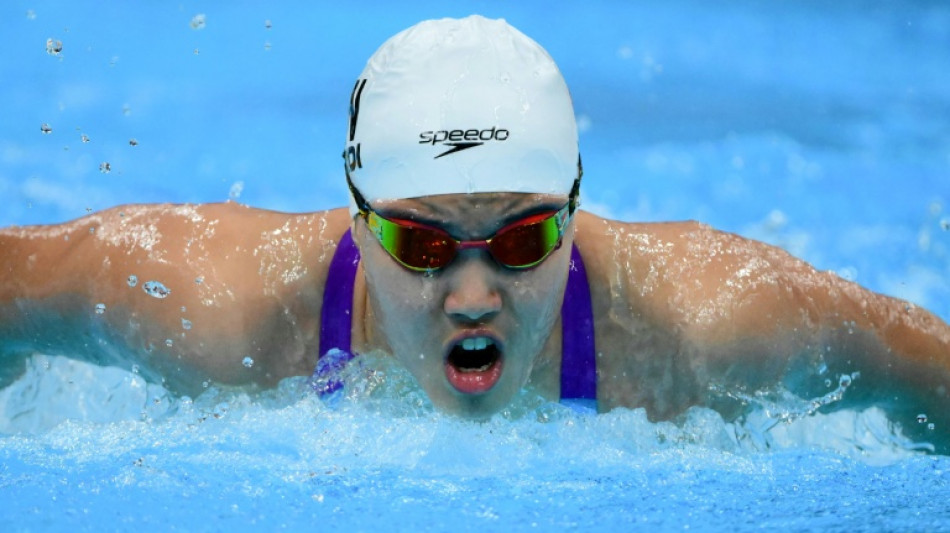 First Asian Games gold goes to Japan as China's 13-year-old Yu lights up pool