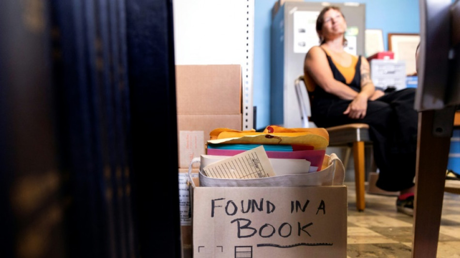Between the covers: Librarian reveals left-behind treasures