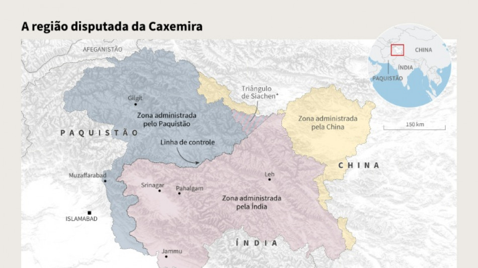 Índia e Paquistão prosseguem com ataques na fronteira