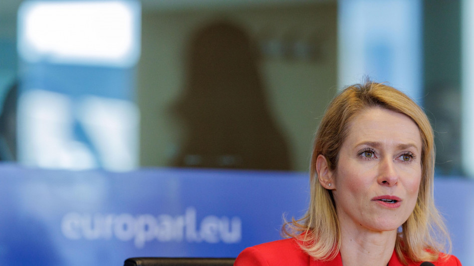 Kallas, 'stop totale accordo Ue-Israele? Prima valutare altre misure'