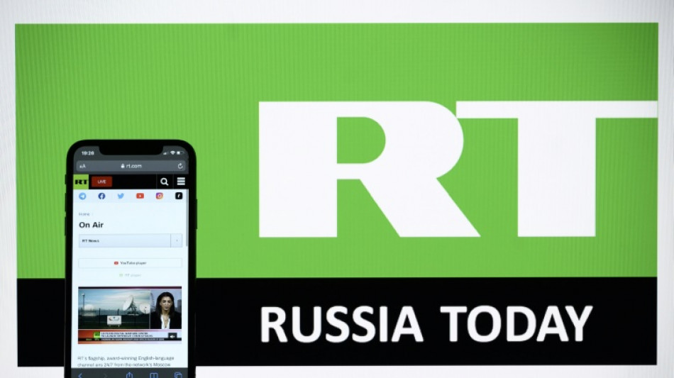 Russian anger after EU court upholds ban on RT