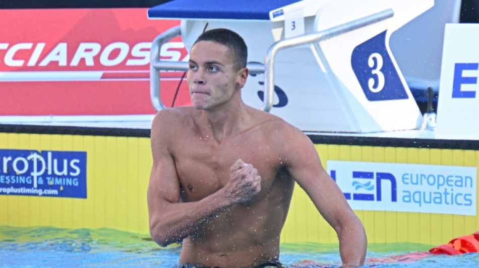 Natation: &agrave; 17 ans, David Popovici s'offre le record du monde du 100 m