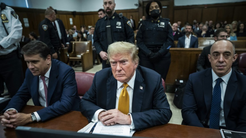 Os 12 jurados do julgamento do ex-presidente americano Donald Trump