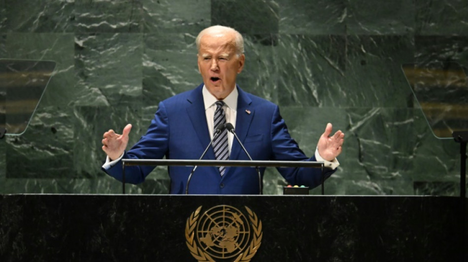Biden: UNO muss "blanke Aggression" Russlands stoppen