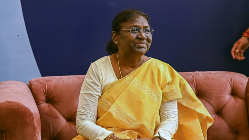 Inde: investiture de Droupadi Murmu, premi&egrave;re pr&eacute;sidente d'origine tribale 