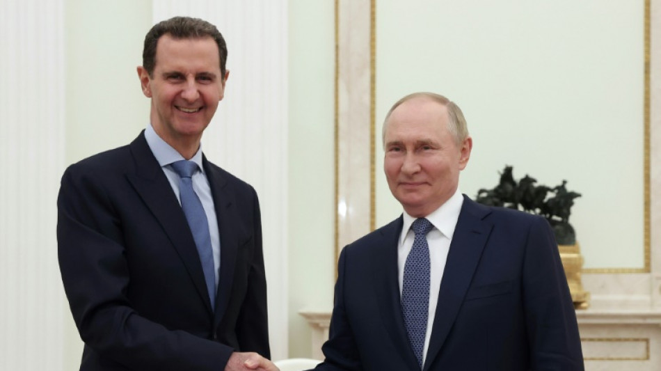 Putin empf&auml;ngt Assad in Moskau