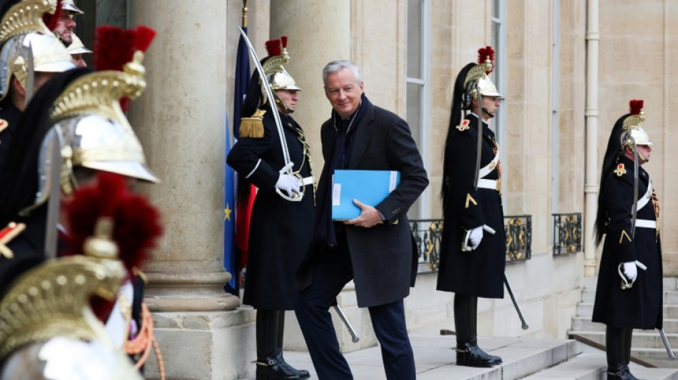 Energie: "pas de mur de faillites", mart&egrave;le Bruno Le Maire