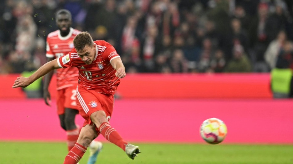 Allemagne: le Bayern s'en sort gr&acirc;ce &agrave; Kimmich, Leipzig se rapproche
