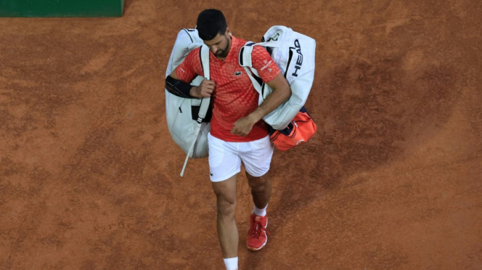 Monte-Carlo: Novak Djokovic &eacute;limin&eacute; d&egrave;s les 8es de finale