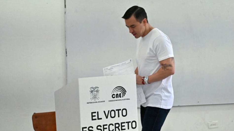 Ecuador votes on reforms as Noboa eyes anti-crime ramp-up