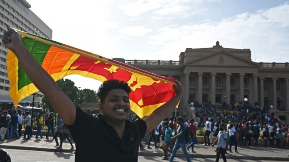 Nach Rajapaksas Flucht Regierungschef Wickremesinghe neuer Pr&auml;sident Sri Lankas