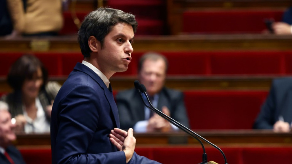 Gabriel Attal face &agrave; sa premi&egrave;re motion de censure