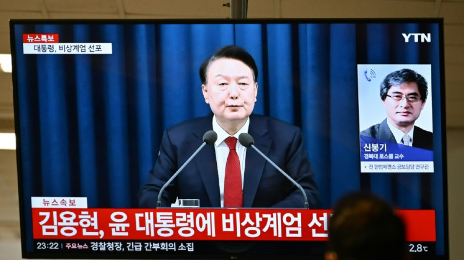Presidente da Coreia do Sul recua e revoga lei marcial ap&oacute;s rejei&ccedil;&atilde;o do Parlamento