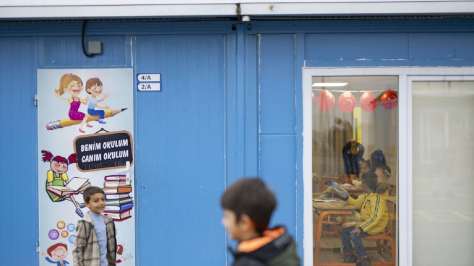 Quake trauma haunts children in Turkey's container city