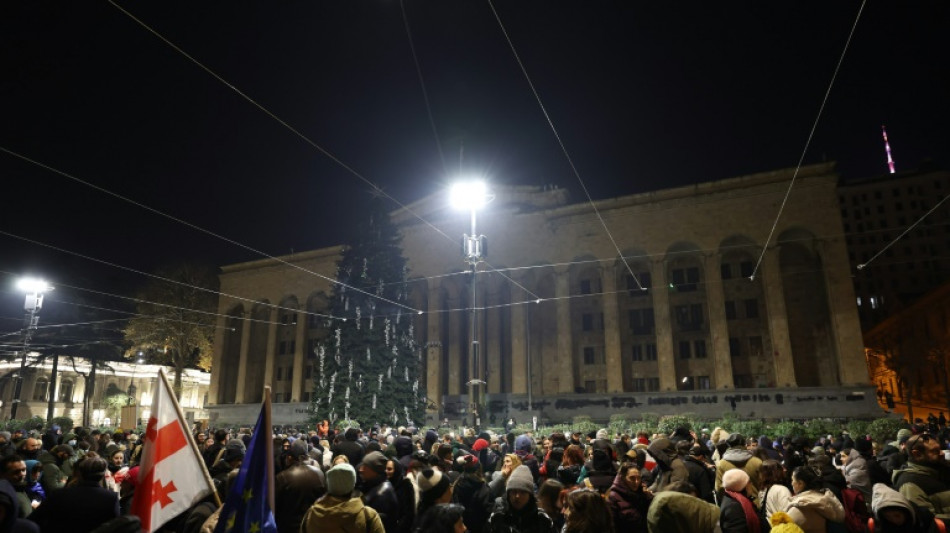 G&eacute;orgie: des milliers de manifestants pro-UE r&eacute;unis pour une 12e nuit