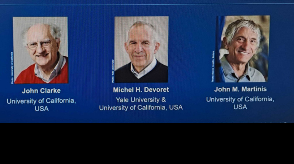 Nobel della Fisica a Clarke, Devoret e Martinis