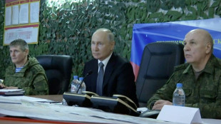 Ukraine: Poutine en visite surprise dans le Sud et l'Est occup&eacute;s