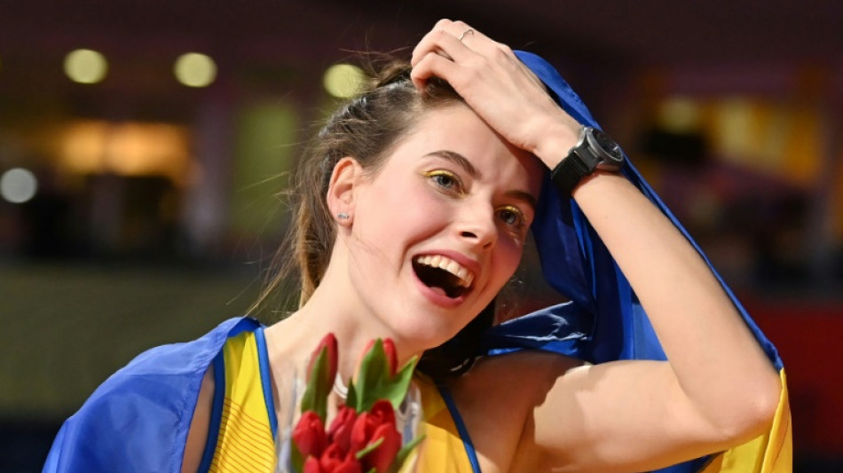 Athl&eacute;tisme: Yaroslava Mahuchikh, l'or au nom du peuple ukrainien