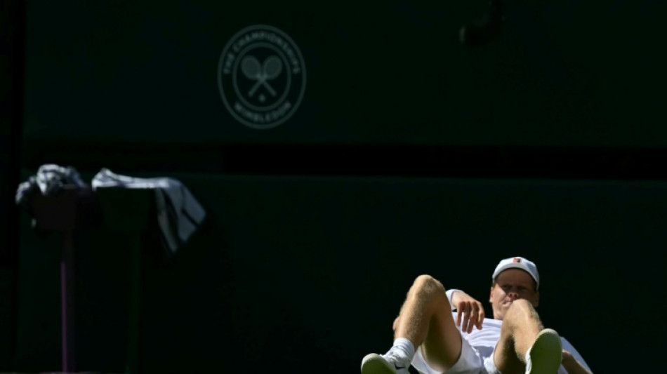 Bloodied but unbowed: Sinner, Djokovic survive Wimbledon scares